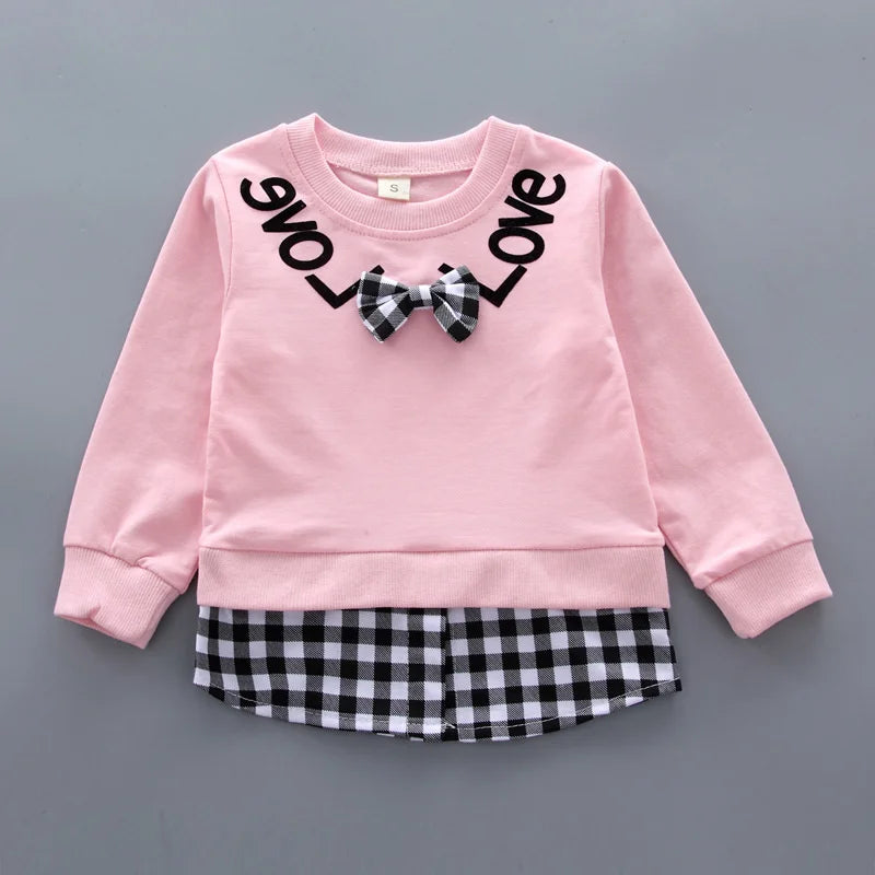 New Spring Autumn Baby Girls Clothes Suit Children T-Shirt Pants 2Pcs/Sets Toddler Casual Costume Infant Outfits Kids Tracksuits