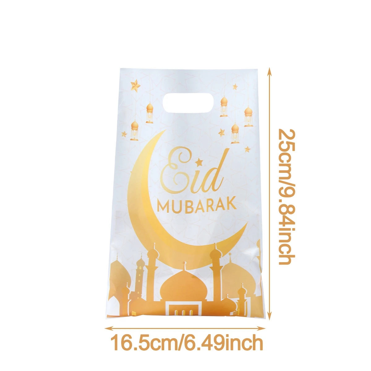 EID Mubarak Decoration Gift Bags Ramadan Decoration 2025 for Kid Candy Bags Ramadan Kareem Islamic Muslim Party Eid Al Adha Gift