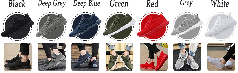 Hot Sale Light Running Shoes Comfortable Casual Men's Sneaker Breathable Non-slip Wear-resistant Outdoor Walking Men Sport Shoes