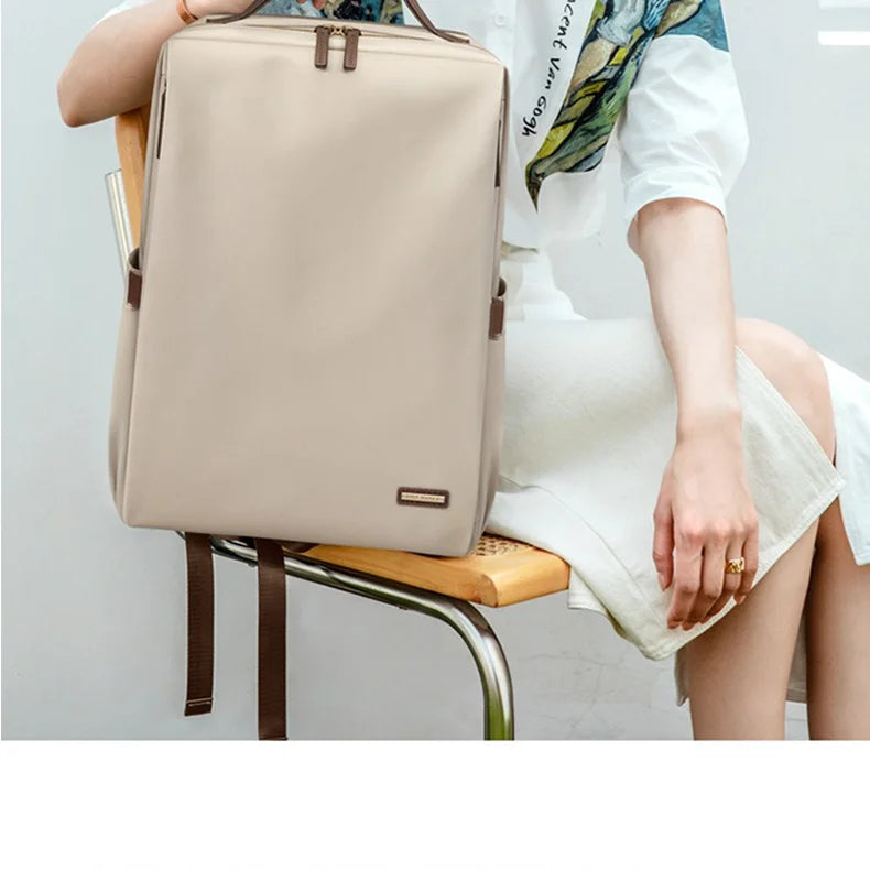 GOLF Women's Backpack Fashion New Travel Simple Business Large Capacity Laptop 15.6 inch Casual Student Backpack Women