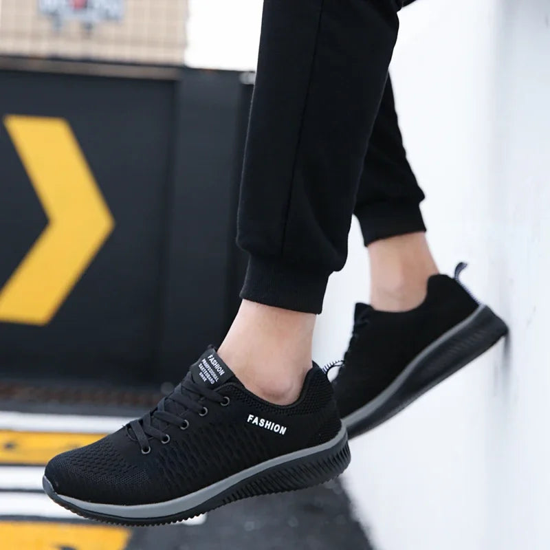 Athletic Shoes for Men Shoes Sneakers Black  Casual Men Women Knit Sneakers Breathable Athletic Running Walking Gym Shoes