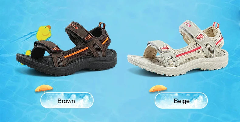 Summer Children Sandals Boys Girls Toddler Soft Non-slip Princess Shoes Baby Cute Candy Breathable Comfortable Casual Sandals