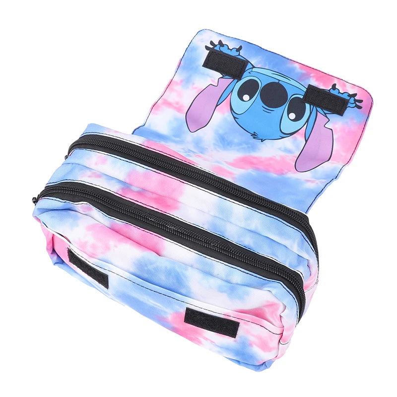 1Pc Anime Lilo And Stitch Figure Stitch Pencil Case Bag Pencil Eraser Kawaii Students Children School Supplies Kids Gifts Toys