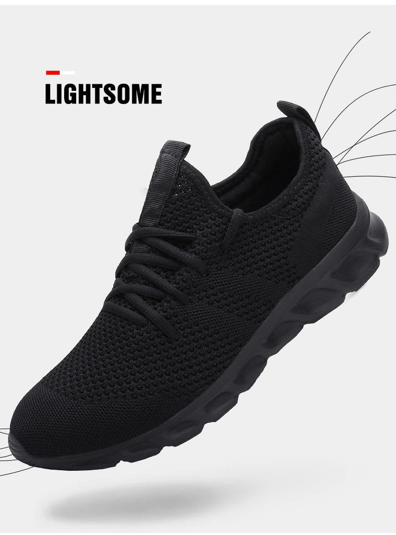 Hot Sale Light Running Shoes Comfortable Casual Men's Sneaker Breathable Non-slip Wear-resistant Outdoor Walking Men Sport Shoes