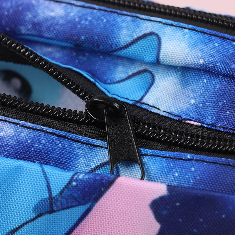 1Pc Anime Lilo And Stitch Figure Stitch Pencil Case Bag Pencil Eraser Kawaii Students Children School Supplies Kids Gifts Toys