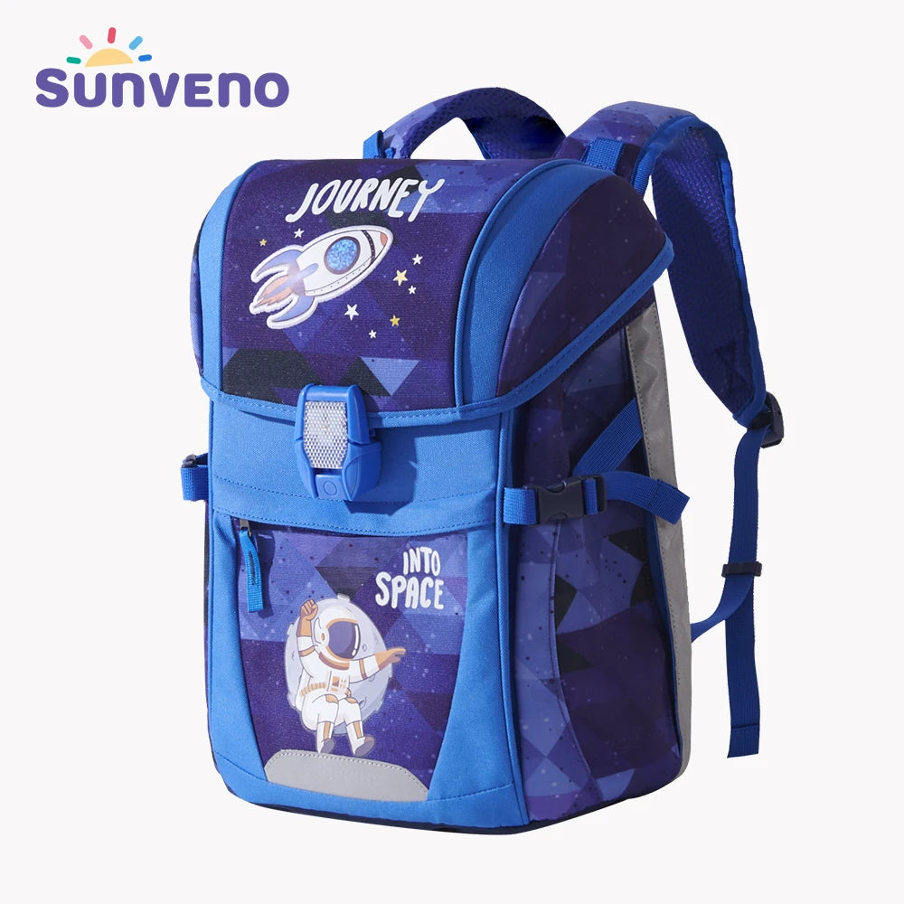 Sunveno School Bag Children's School Backpack Kids Backpack for Boys Girls Elementary Kindergarten Preschool School Bag