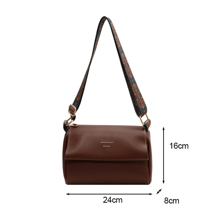 Luxury Fashion Crossbody Bag Women New Designer Shoulder Messenger Bags High Quality Pu Leather Female Purse And Handbags