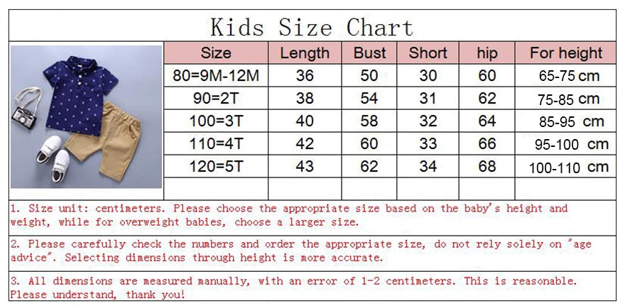 Boys Clothes Sets Summer Kid T-shirt+shorts 2pcs Baby Toddler Outfit Sport Suit For 1 2 3 4 Years Costume Children Clothing