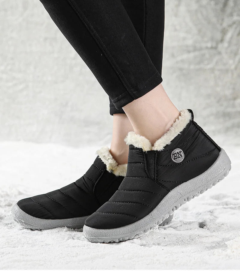 Women's Boots Warm Fur Winter Boots For Women Waterproof Snow Boots Ankle Botas Mujer 2023 Winter Shoes Women Winter Footwear