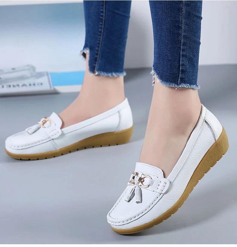 Women Shoes Slip On Loafers For Ballet Flats Women Moccasins Casual Sneakers Zapatos Mujer Flat Shoes For Women Casual Shoes