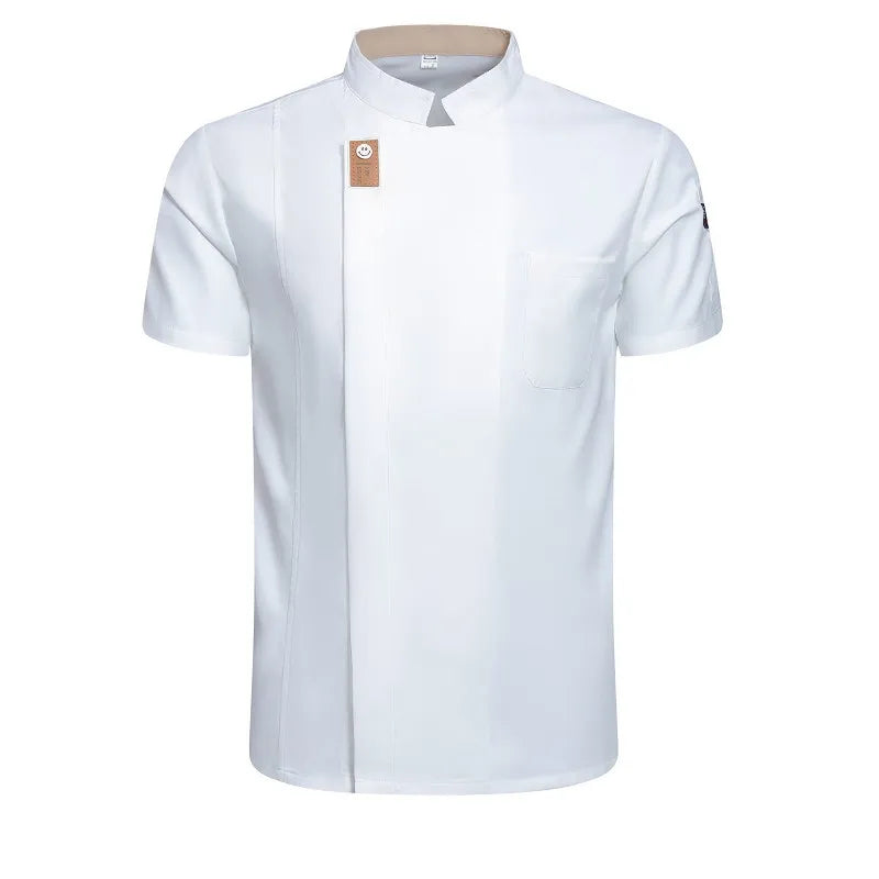 Professional Chef Work Clothes Catering Cooking Clothes Tops Restaurant Uniform Kitchen Shirt Hotel Cook Jacket Waiter Overalls