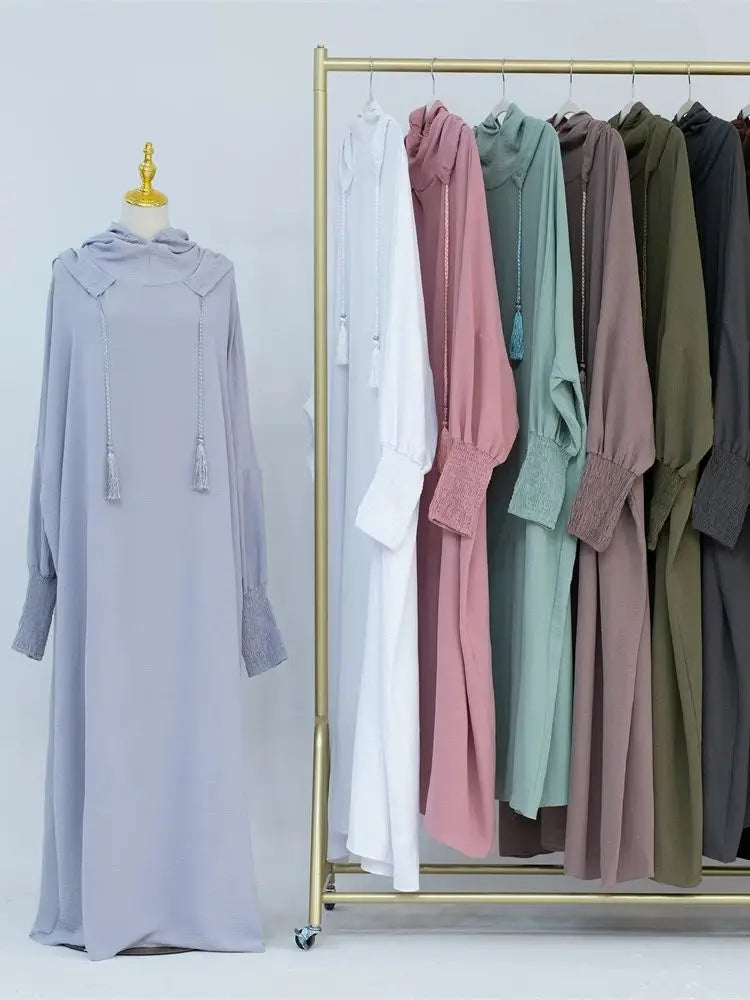 Ramadan Niqab Khimar Muslim Abaya Dubai Turkey Islam Prayer Clothes African Dresses For Women Dress Kaftan Robe Femme Musulmane