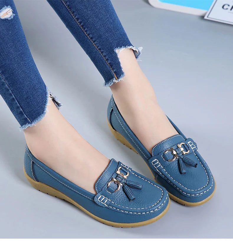 Women Shoes Slip On Loafers For Ballet Flats Women Moccasins Casual Sneakers Zapatos Mujer Flat Shoes For Women Casual Shoes