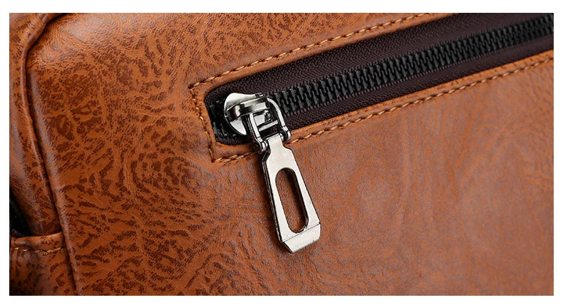 2024 New Men Crossbody Shoulder Bag For Husband Gift PU Leather Men Office Tote Business Messenger Side Bag Male Handbags