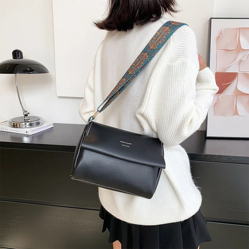 Luxury Fashion Crossbody Bag Women New Designer Shoulder Messenger Bags High Quality Pu Leather Female Purse And Handbags