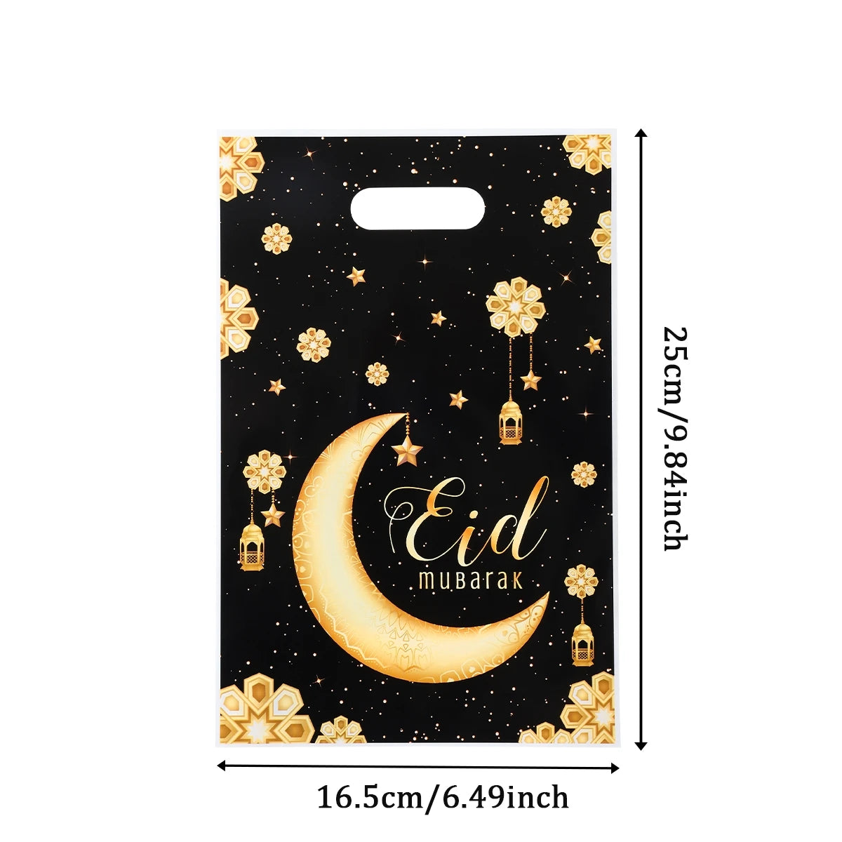 EID Mubarak Decoration Gift Bags Ramadan Decoration 2025 for Kid Candy Bags Ramadan Kareem Islamic Muslim Party Eid Al Adha Gift