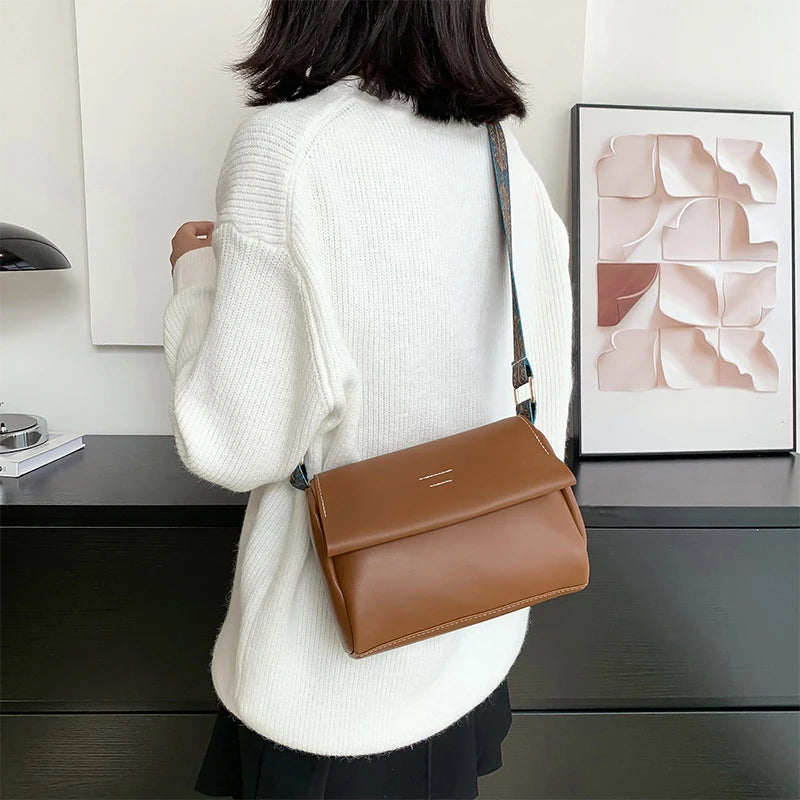 Luxury Fashion Crossbody Bag Women New Designer Shoulder Messenger Bags High Quality Pu Leather Female Purse And Handbags