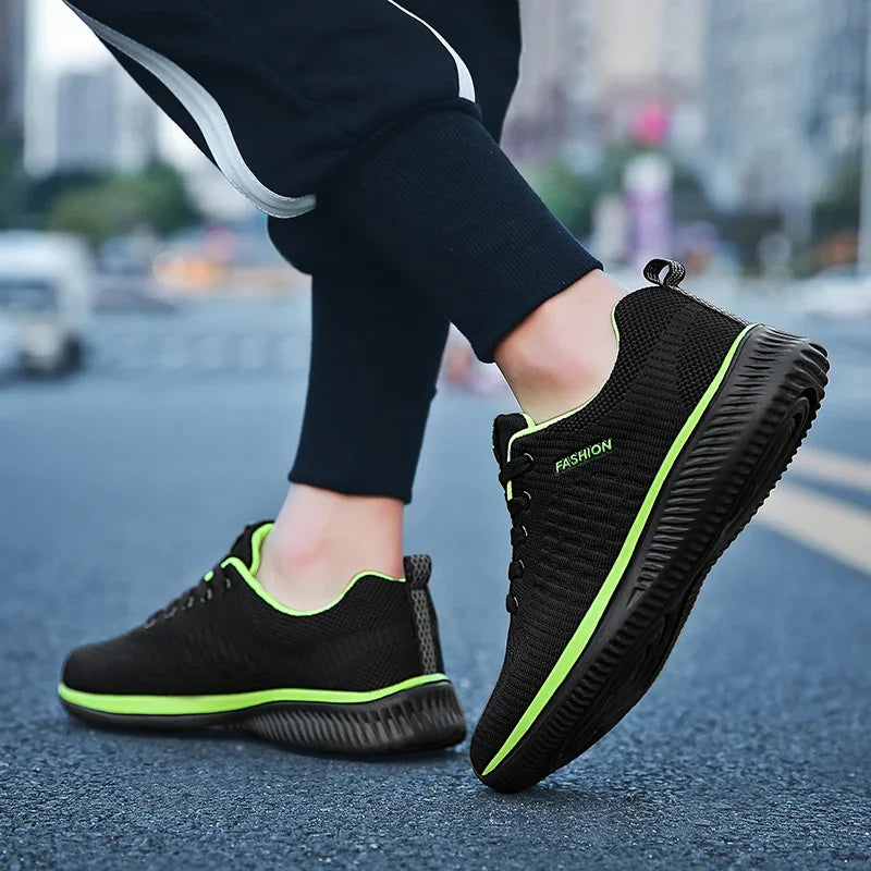 Athletic Shoes for Men Shoes Sneakers Black  Casual Men Women Knit Sneakers Breathable Athletic Running Walking Gym Shoes