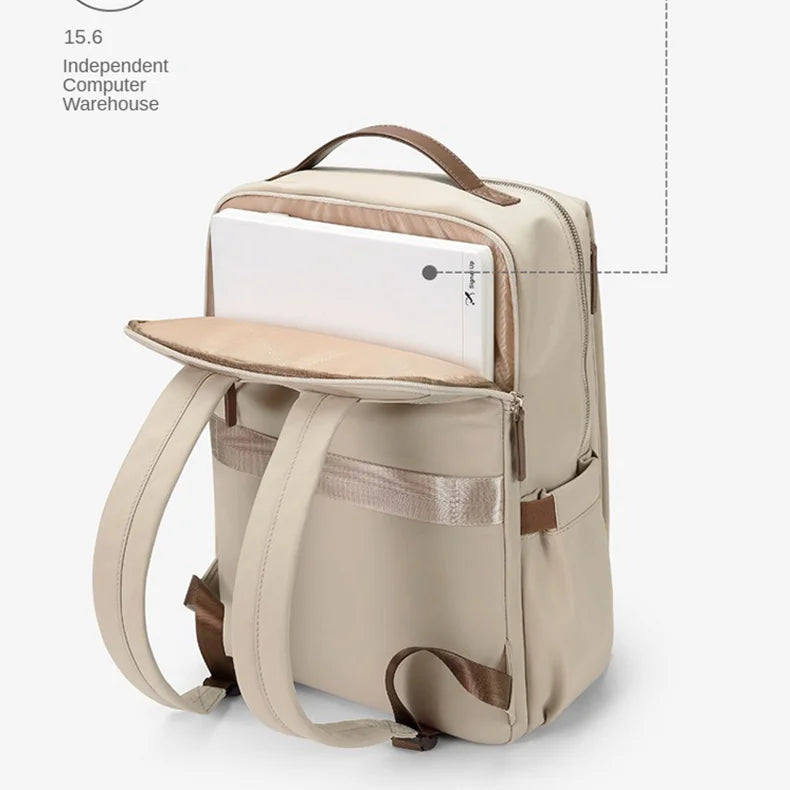 GOLF Women's Backpack Fashion New Travel Simple Business Large Capacity Laptop 15.6 inch Casual Student Backpack Women