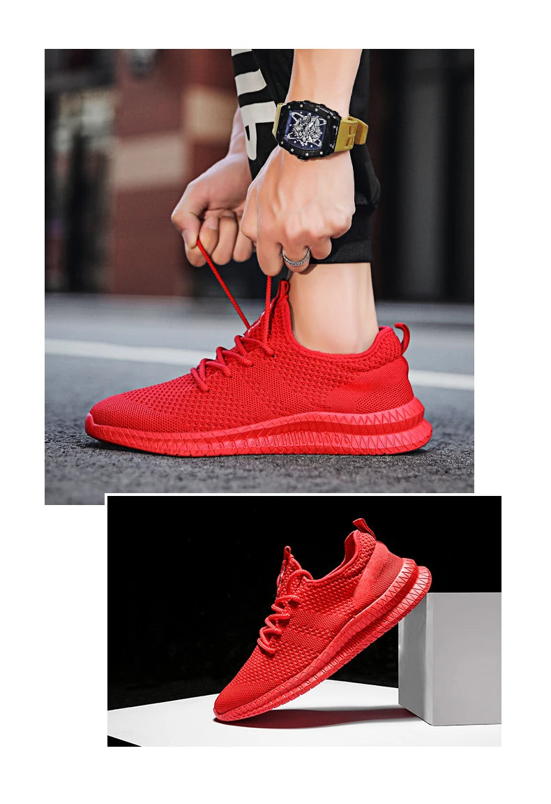 2022 Shoes for Men High Quality Male Sneakers Breathable Fashion Gym Casual Light Walking Plus Size Footwear Zapatillas Hombre