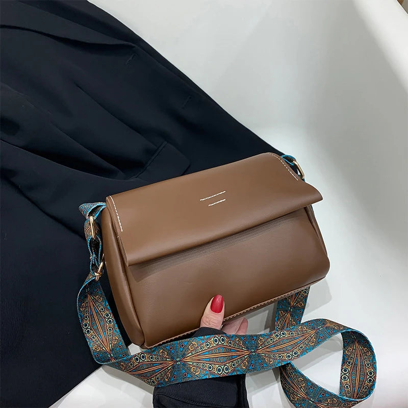 Luxury Fashion Crossbody Bag Women New Designer Shoulder Messenger Bags High Quality Pu Leather Female Purse And Handbags