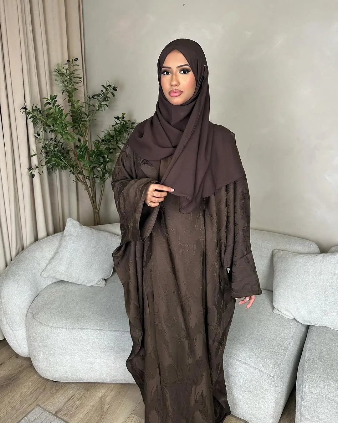 Women's Abayas 2024 Eid Ramadan Abaya Dubai Luxury Caftan Marocain Femme Long Dresses Muslim Women Clothing Kebaya Kaftan Robe