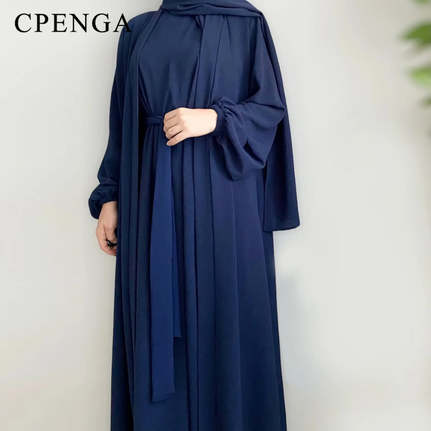 Ramadan Niqab Khimar Muslim Abaya Kaftan Robe Femme Musulmane Black abaya women Dubai Turkey Islam Prayer Clothes arabic dress