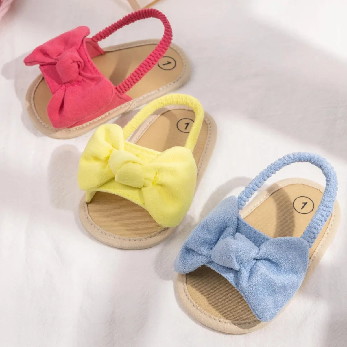 Meckior Casual Baby Girl Boy Sandals Breathable Open Toe Anti Slip Toddler First Walker Shoes Summer Outdoor Party Beach Slipper