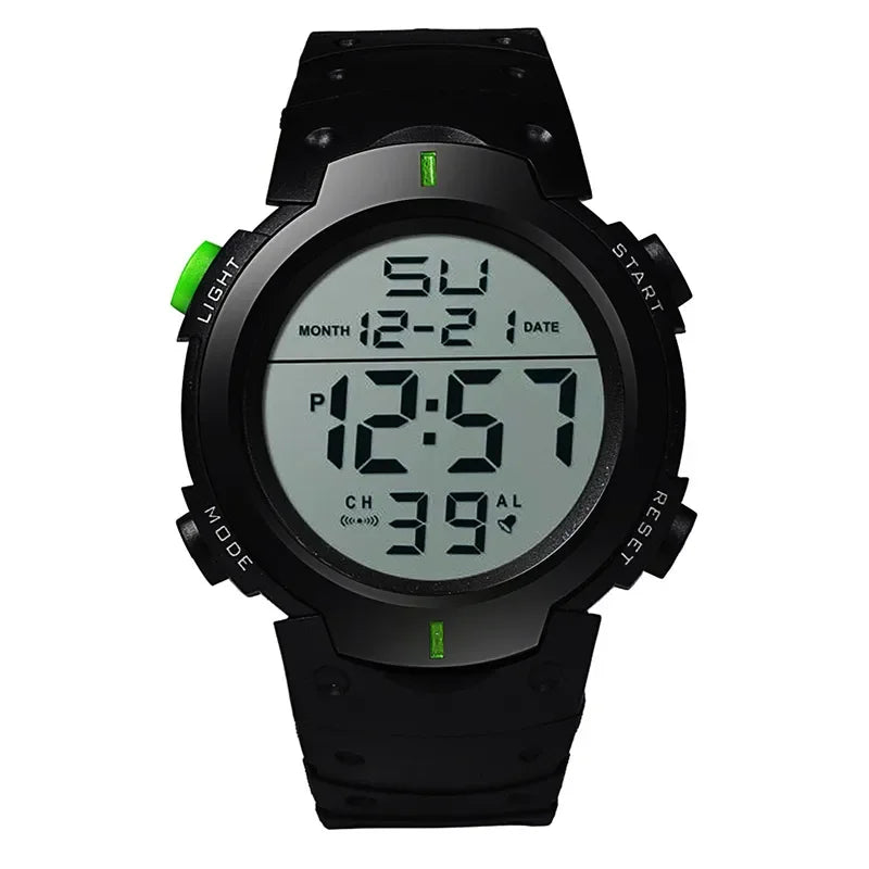 Men Sport LED Watches Top Brand Men Digital Clock Multi-Functional Rubber Man Fitnes Athlete Timekeeping Electronic Watch Reloj