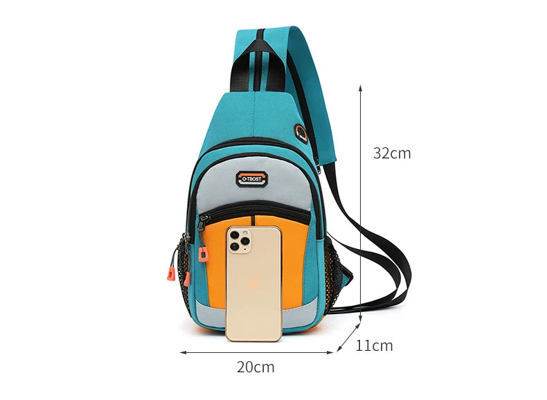 New Women Mini Backpack Small Chest Bag For Men Messenger Shoulder Bag Unisex Sport Chest Bag Girl Daypack Casual Crossbody Bag