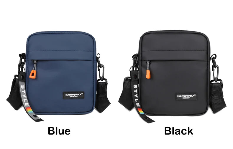 Casual Mini Crossbody Bag Small Men's Shoulder Bag Men Diagonal Small Backpack Light Messenger Phone Bag Boy Fanny Chest Pack