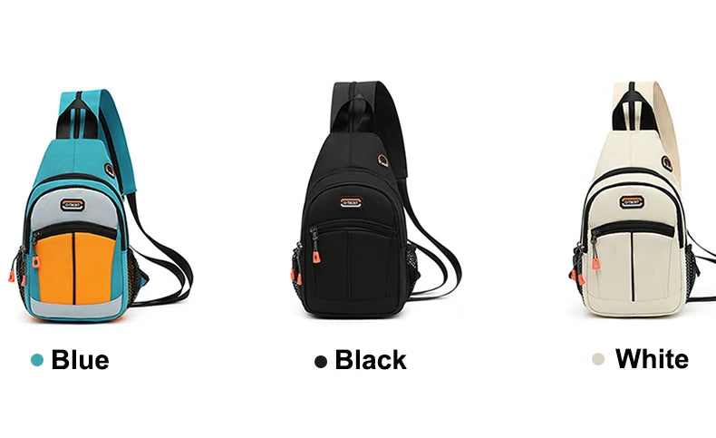 New Women Mini Backpack Small Chest Bag For Men Messenger Shoulder Bag Unisex Sport Chest Bag Girl Daypack Casual Crossbody Bag