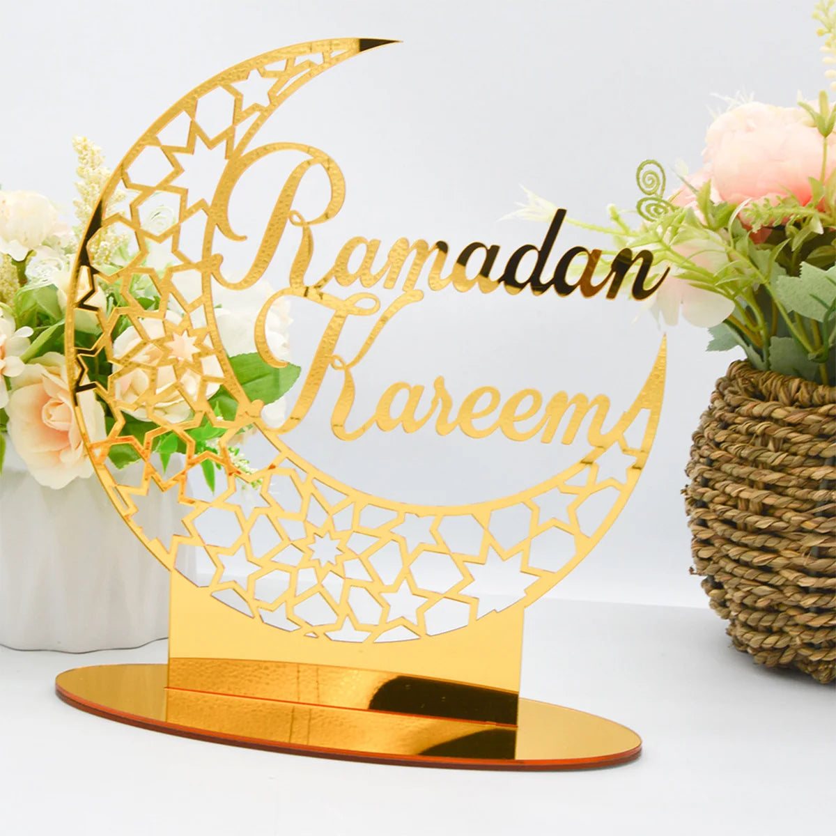 Eid Mubarak Ornaments Ramadan Decortion for Home 2025 Islam Muslim Party Supplies Ramadan Kareem Aid Eid al-Fitr Decor Kid Gifts