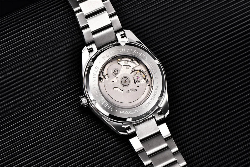 PAGANI DESIGN A150 40MM Men's Mechanical Watches Luxury Sapphire Glass Automatic Watch For Men NH35 100M Waterproof Reloj Hombre