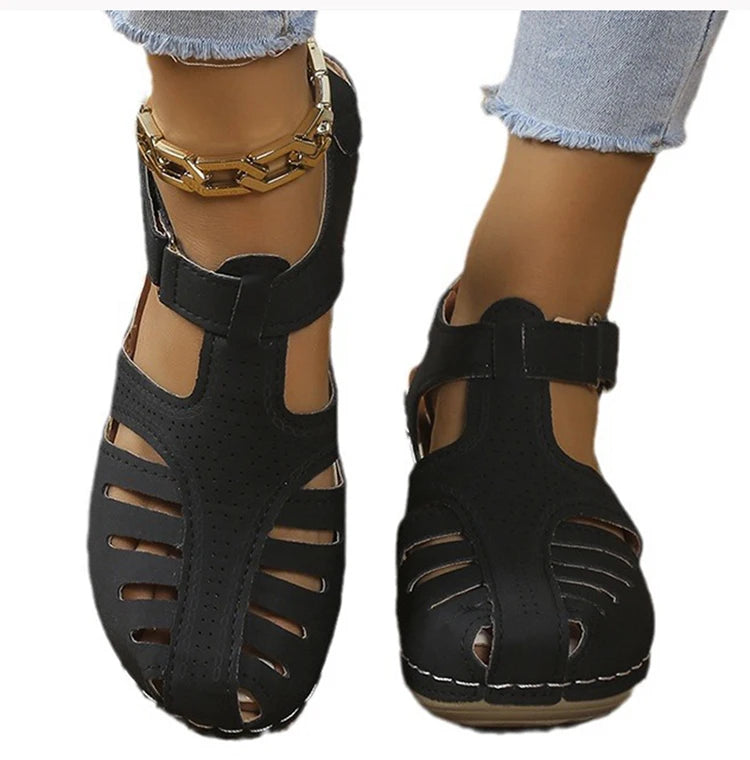 Women Sandals Shoes Summer Breathable Shoes Woman Soft Women Shoe Wedge Walking Shoes Party Women Sandal Footwear Female