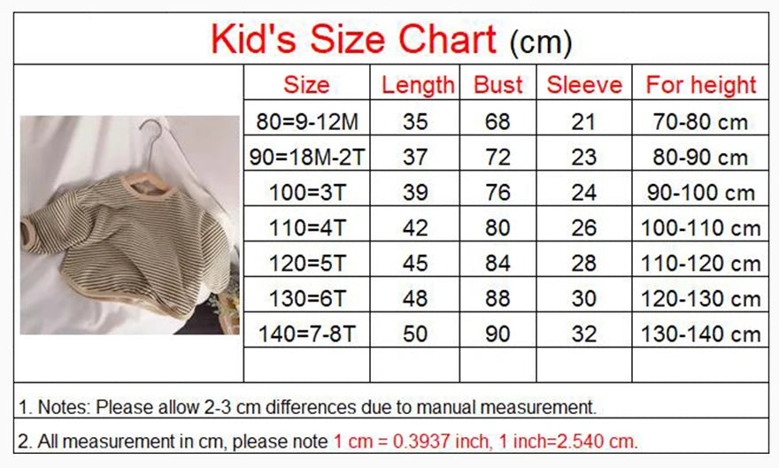 Spring Kids Striped Long Sleeves T-shirt Toddler Girl Loose Bottoming Shirt Boy Baby Casual Tops Fashion Children Cotton Tees