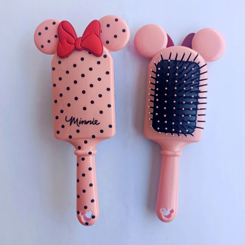 Disney Anime Figures Stitch Air Cushion Massage Combs Anime Cartoon Children Comb Hair Brush Hairdressing Tool Kids Toys Gifts