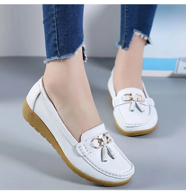 Women Shoes Slip On Loafers For Ballet Flats Women Moccasins Casual Sneakers Zapatos Mujer Flat Shoes For Women Casual Shoes