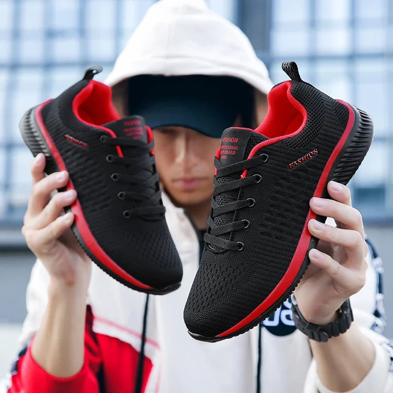 Athletic Shoes for Men Shoes Sneakers Black  Casual Men Women Knit Sneakers Breathable Athletic Running Walking Gym Shoes