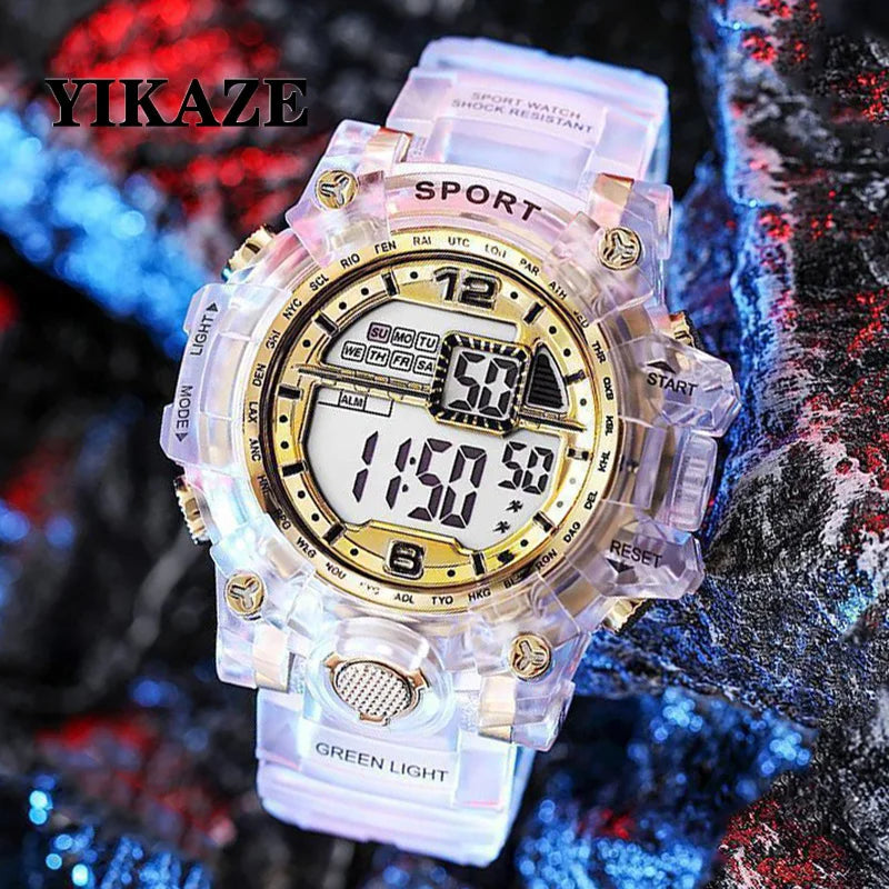 Men's LED Digital Watches Luminous Waterproof Men Sport Watch For Man Student Date Army Military Clock Relogio Masculino