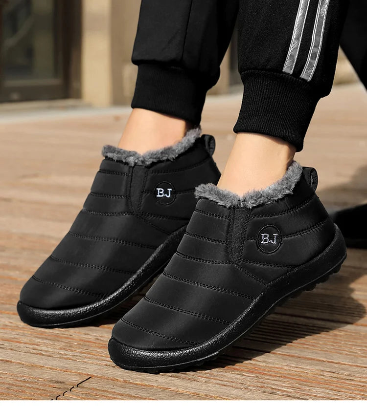 Women Boots Lightweight Winter Shoes For Women 2022 Ankle Boots Snow Botas Mujer Black Couple Waterproof Winter Boots Plus Size