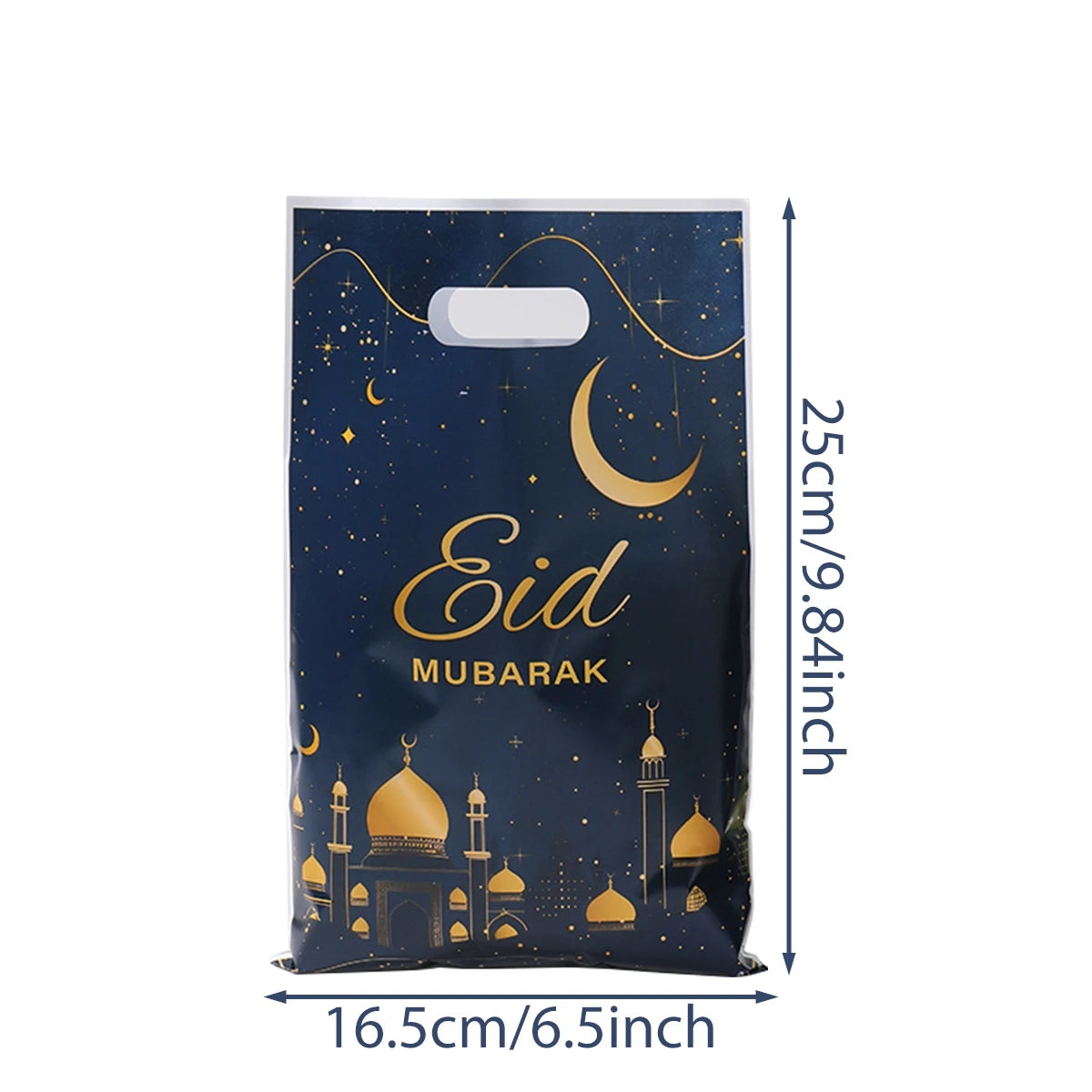 EID Mubarak Decoration Gift Bags Ramadan Decoration 2025 for Kid Candy Bags Ramadan Kareem Islamic Muslim Party Eid Al Adha Gift