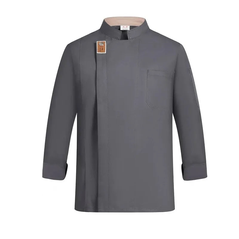 Professional Chef Work Clothes Catering Cooking Clothes Tops Restaurant Uniform Kitchen Shirt Hotel Cook Jacket Waiter Overalls