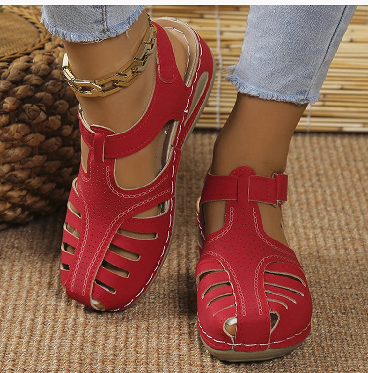 Women Sandals Shoes Summer Breathable Shoes Woman Soft Women Shoe Wedge Walking Shoes Party Women Sandal Footwear Female