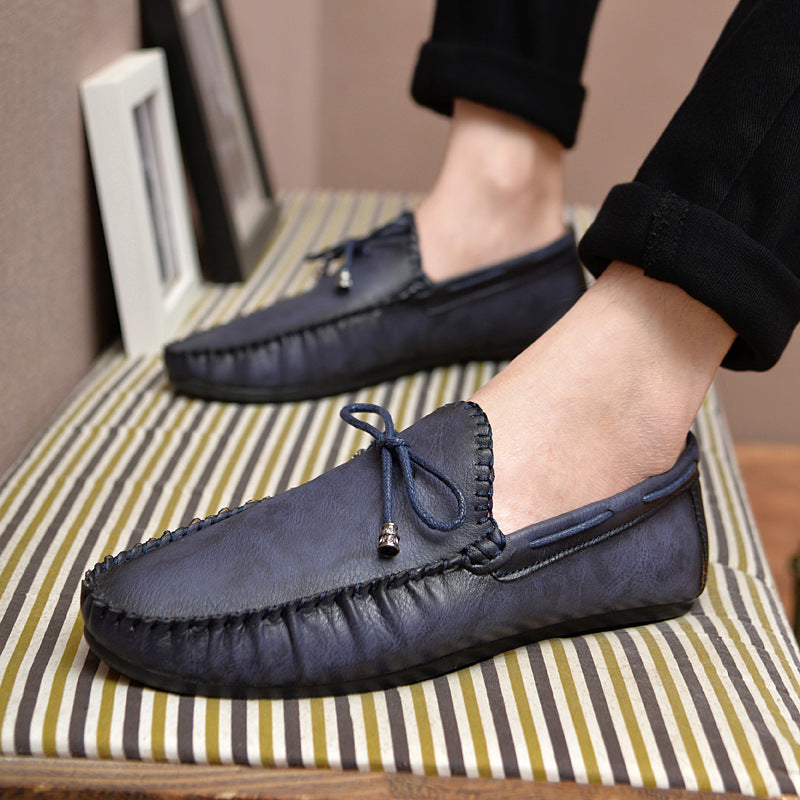 Men's Low-top Slip-on Driving Shoes Youth Fashion